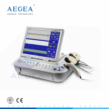 Multifuncional ultra-som recarregável bateria do coração do bebê de 12.1 polegada cor tela de rotação LDE monitor fetal monitor fetal